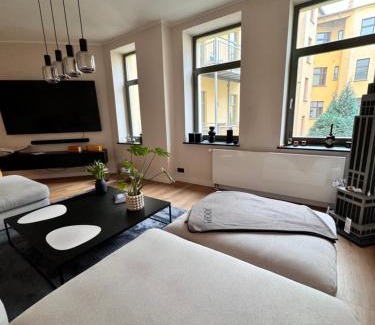 Magdeburg Apartamento | PREMIUM Apartment in Magdeburg Stadtfeld Ost mit 2 Schlafzimmern & Stellplatz