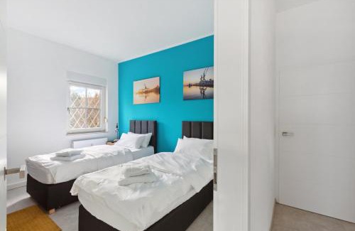 Markranstaedt Apartamento | Premium Apartment mit 3 Schlafzimmern, gemütlichen Wohnbereich, mit 2 WCs