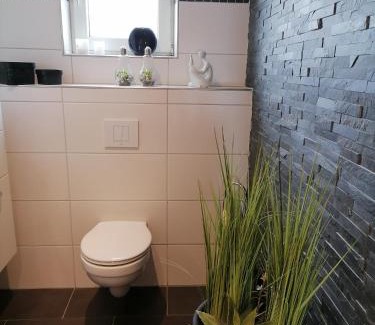 Zweibruecken Apartamento | Premium Ferienwohnung "Christine ", Zentrale ruhige Stadtlage 100 QM Ebenerdige Dusche Terasse Kaminofen