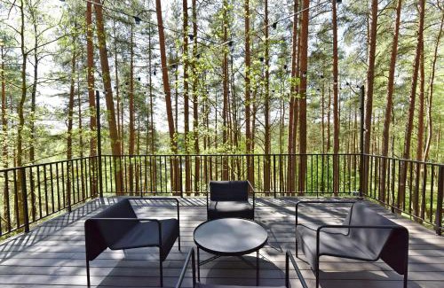 Moletai District Municipality Otro | Premium Forest Bungalow with Ofuro Tub