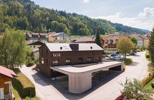 Haus im Ennstal Apartamento | Apartamento vacacional premium con sauna y jardín