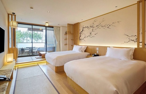Oishi Hotel | Premium Room No Mt Fuji view Openair bath and balcony included Breakfast included / Minamitsuru-gun Yamanashi