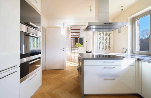 Krefeld Apartamento | Premium townhouse apartment with beautiful garden (25 min. to Düsseldorf)