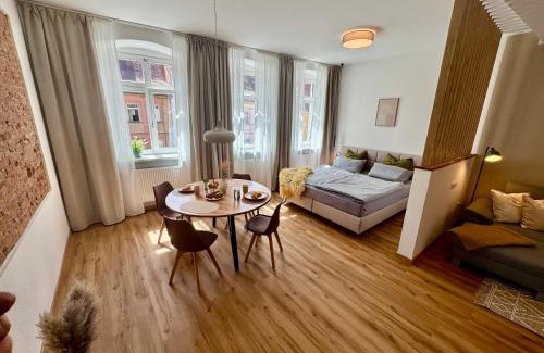 Bamberg Apartamento | Pretti Apartments - Neu, Stilvoll, Zentral, Komfortabel, Geräumig & Ruhig