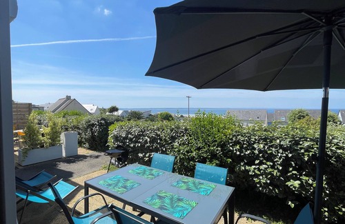 Saint-Nic Casa | Pretty 3* house with sea view and heated swimming pool
