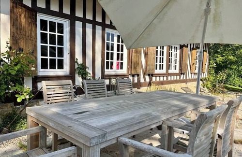 Fierville-les-Parcs Cabaña | Pretty cottage with all comforts close to the village - Sauna - Fitness