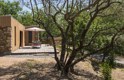 Payzac Cabaña | Bonita casa ecológica con piscina 4 personas