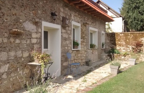 Neuville-Bosc Cabaña | Bonita casa de piedra en un entorno pintoresco