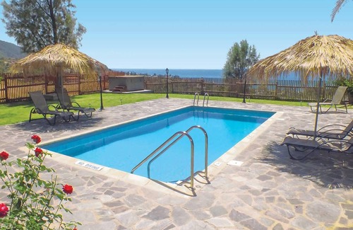 Pomos Villa | Pretty stone villa, wonderful veiws out to sea