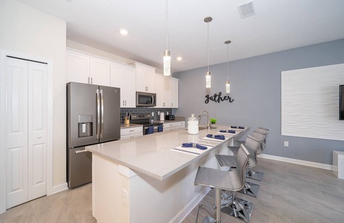 Kissimmee Chalet De Esquí | Pretty Townhouse 4Bed/3Bath/Pool/5Min Disney