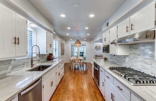 Lakewood Casa | Prime location chic 4BR home with charming pool and yard