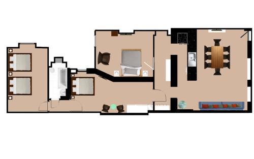 Gesundbrunnen Apartamento | primeflats - Apartment Kattegat Berlin-Wedding