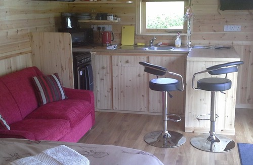 Killaloe Apartamento | Lodge-Rural-Baño con ducha-Vista al Jardín