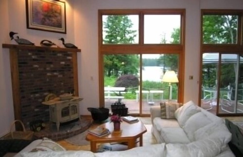 Alton Bay Casa | PRISTINE SUNSET LAKE-200 'FRONTAGE muelle privado