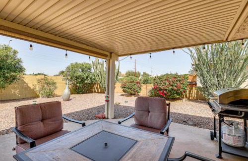 Fountain of the Sun Casa | Private Backyard Sunny Mesa Home with Pool Access