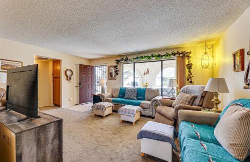Fountain of the Sun Casa | Private Backyard Sunny Mesa Home with Pool Access