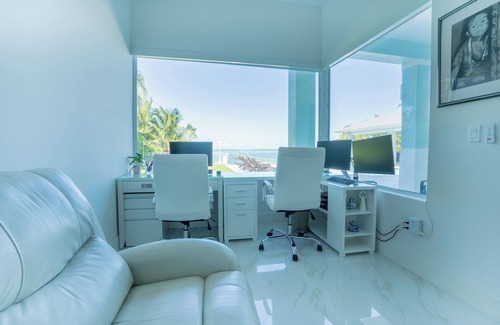 Key Largo Casa | Private Beach Bayside 6 Bedroom Resort Home with Pool, Dock, & Garage