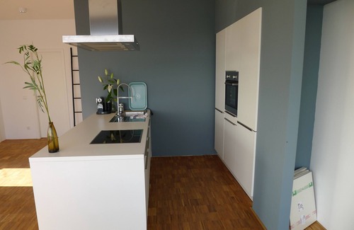 Lobnitz Casa | Playa privada! Casa 'California' con chimenea, sauna y bañera de hidromasaje derecha en el lago