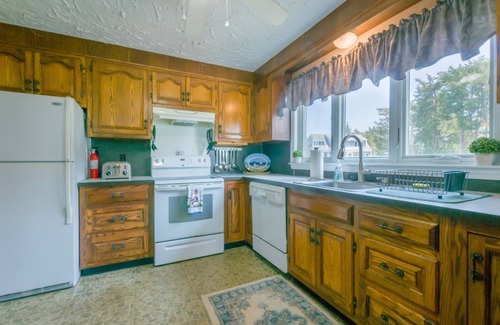 Buzzards Bay Casa | Private beach just steps off the back deck and amazing water views