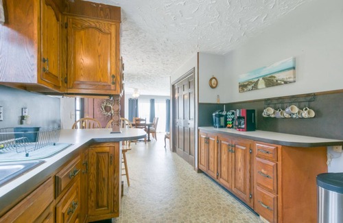 Buzzards Bay Casa | Private beach just steps off the back deck and amazing water views