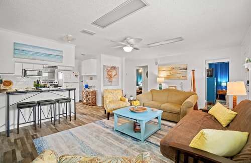 Bid-a-wee Beach Casa | Fire Pit/Huge Yard! 2 Houses, Pet Friendly-Private
