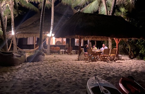 Soliman Bay Casa | Private Beachfront bungalow at the exclusive Soliman Bay. Las Brisas Tulum