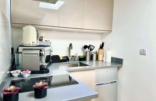 Ealing Broadway Apartamento | Private Business En-Suite Studio Garden view