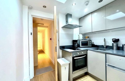 Ealing Broadway Apartamento | Private Business En-Suite Studio Garden view