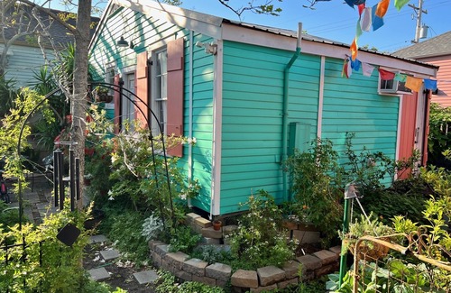 Bywater Cabaña | Private Bywater Cottage - Courtyard, WiFi, Laundry, Near restaurants/bars