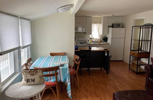 Ortley Beach Cabaña | Private cottage walking distance to beach, bay, surfing, boardwalk & playground.