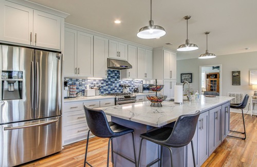 Leesville Casa | Private Dock, Fire Pit: Lake Murray Family Escape!