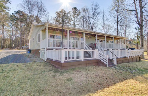 Leesville Casa | Private Dock, Fire Pit: Lake Murray Family Escape!