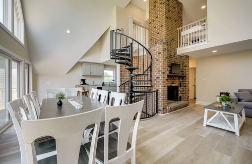 Colington Harbour Casa | Private Dock & Beach Access: Outer Banks Area Home