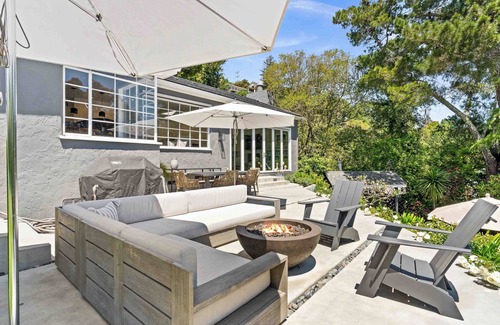 Mill Valley Casa | Casa privada de cuatro dormitorios, a minutos de la ciudad, vistas de SF