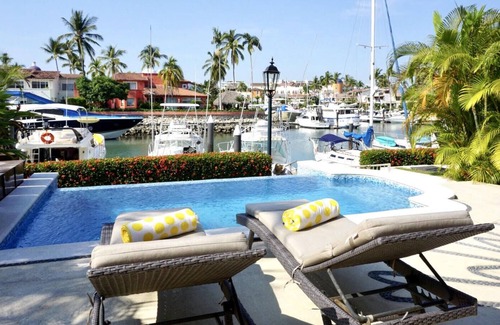 Isla Iguana Villa | Private Harbor Villa With Pool At Marina Vallarta