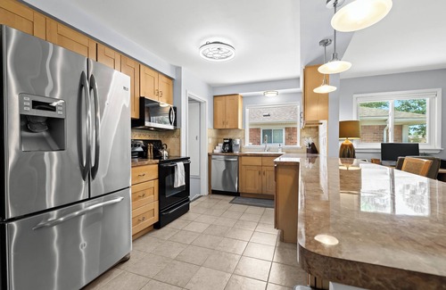 Clawson Casa | Private Heated Pool, Firepit, Walk to Parks + Eats