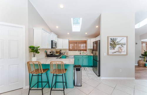 Port St. Joe Casa | Private heated pool+sauna, 2 blocks to beach, game room, golf cart, dogs welcome