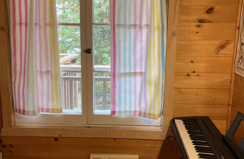 Rosseau Cabaña | Private island on Lake Rosseau in Muskoka: beautiful cottage plus log cabin.