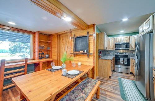 Clay Casa | Private Lake and Dock Log Cabin, 2 Mi to Clay!