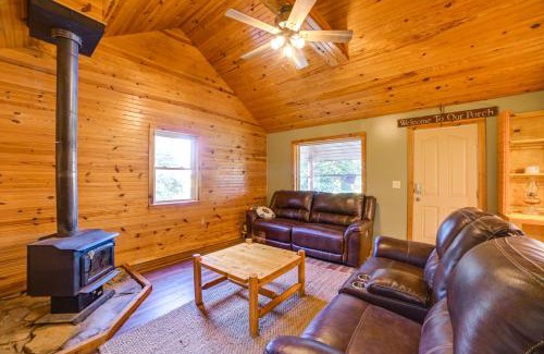 Clay Casa | Private Lake and Dock Log Cabin, 2 Mi to Clay!