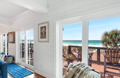 Panama City Beach Casa | Private Luxury Ocean Front 4BR/4BA Home PCB - Walk to Pier Park - Pet Friendly!