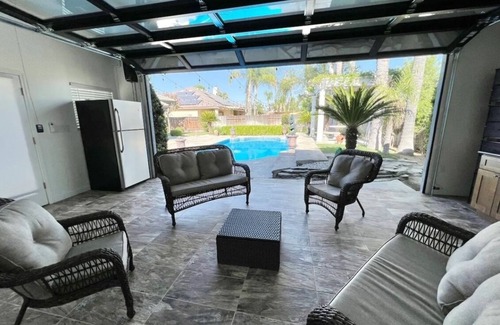 Pumpkin Center Casa | Private Master Suite, Bath & Pool House!