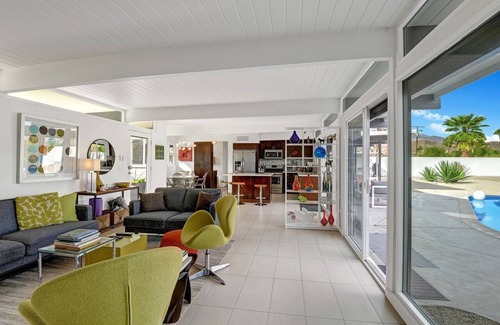 Cathedral City Cove Casa | Private Mid-Century Gem With Sweeping Views of Palm Springs!