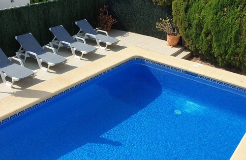 El Tesoro Villa | Villa privada de 3 camas de propiedad privada, piscina privada, aire acondicionado y wifi para 6 + 1 bebés