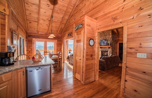 Gatlinburg - Pigeon Forge Cabina | Vistas Privado-panorámicas de las montañas Great Smoky Mountain Air-LIBRE