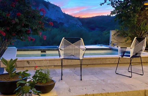 Santa Rosa Casa | Private pool and outdoor kitchen with views