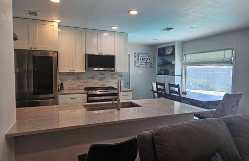 Haltom City Casa | Private pool recently remodeled home in central dfw location.