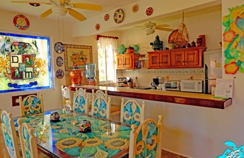 Akumal Villa | Villa privada con piscina / playa con instalaciones modernas Conozca la artesanía mexicana