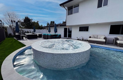 Woodland Hills Casa | Private Resort-Style Escape w/ Heated Pool & Spa!