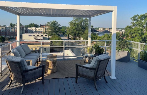 Greenville Apartamento | Private Rooftop - Executive Condo - Historic Downtown Greenville